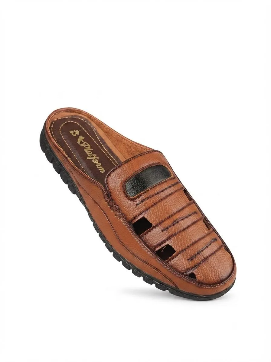 Men’s Premium Leather Half Shoes